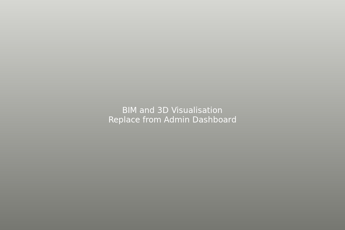 BIM and 3D Visualisation